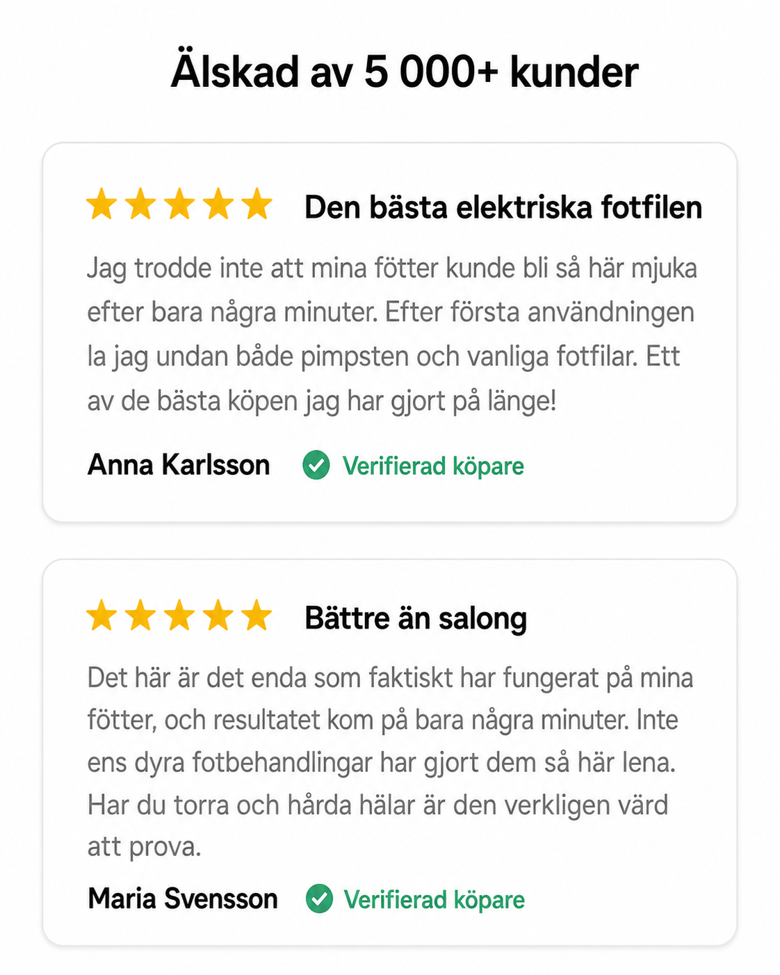 SilkStep™ — Elektrisk fotfil för mjukare fötter hemma